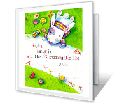 Sweet Granddaughter easter printable cards