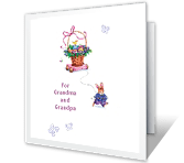 Hugs for Each of You easter printable cards