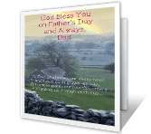 A Blessing for You, Dad father's day printable cards
