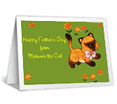 From the Cat father's day printable cards