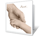 I'll Always Need You father's day printable cards