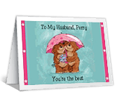 I'm the Luckiest father's day printable cards