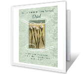 Very Special Dad printable fathers day card