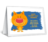 Grandpa Has the Answers printable fathers day card