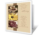 Loving Thoughts for You father's day printable cards