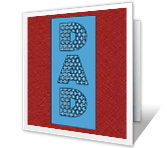 To Dad, With Gratitude father's day printable cards