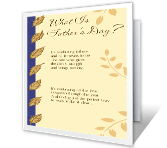 What Is Father's Day? father's day printable cards
