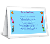 The Eight Candles hanukkah printable cards