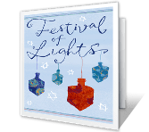 Happy Hanukkah hanukkah printable cards