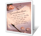 Dear Grandmother...