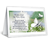 Thank God for You mothers day printable cards
