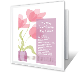 My Aunt, My Friend mothers day printable cards