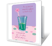 Half Full or Half Empty? mothers day printable cards