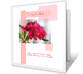 To a Dear Aunt mothers day printable cards