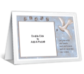 Wish for Peace<br>Add-a-Photo new years printable cards