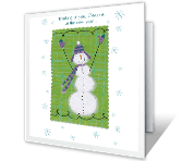 Thankful for You new years printable cards