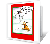Holiday Silliness christmas printable cards