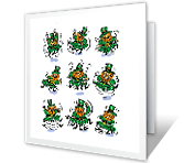 Hap-pee St. Pat's Day st. patricks day printable cards