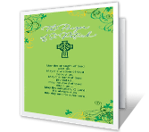 The Prayer of St. Patrick st. patricks day printable cards