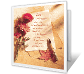 Love for Daughter thanksgiving printable cards