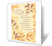 Thankful for Your Love thanksgiving printable cards
