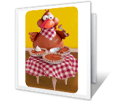 Gobble Time thanksgiving printable cards