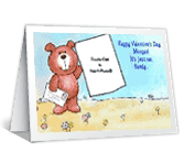 A Little Love<br>Add-a-Photo valentines day printable cards