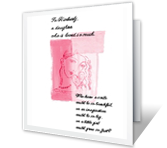 Lovely Daughter valentines day printable cards