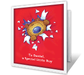 To a Fine Boy valentines day printable cards
