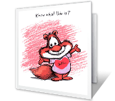 Heres Your Hug! valentines day printable cards