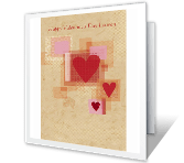 Smiles, Prayers, and Blessings to You valentines day printable cards