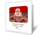 Candied Cupid valentines day printable cards