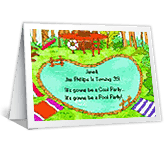 Cool Pool Party! celebrate summer printable cards