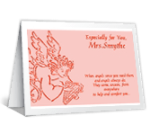 Angels Help and Comfort encouragement printable cards