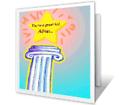 You Make a Difference encouragement printable cards