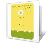 My Thoughts Are with You encouragement printable cards