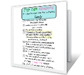 Top Ten Reasons everyday friend printable cards