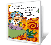 Fat Thighs friendship between women printable cards