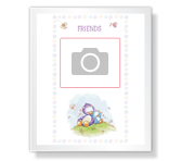 Friends Forever<br>Add-a-Photo best friends printable cards
