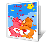 Loved-a-lot You hugs & smiles printable cards