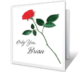 Just You and Me everyday dating and love printable cards