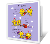 I Love You More Each Day everyday dating and love printable cards