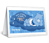 A Little Hi saying hi printable cards