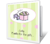 So Thoughtful thanks for the gift printable cards