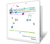 Singing Your Praises saying thanks printable cards