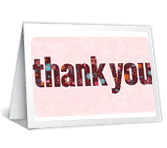 Thank You! saying thanks printable cards