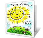 A Smile to My Face hugs & smiles printable cards