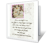 A Blessed Marriage happy anniversary printable cards