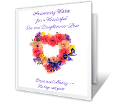 Years Go By So Fast happy anniversary printable cards