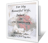 Never Enough Time happy anniversary printable cards